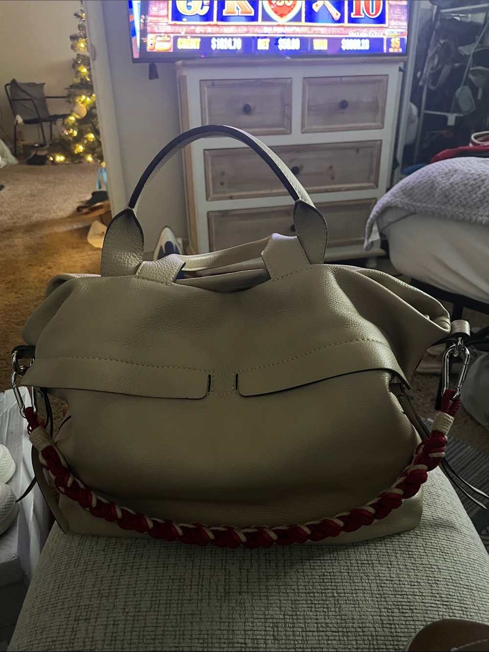 Gianni Chiarini Duna Leather Satchel bag